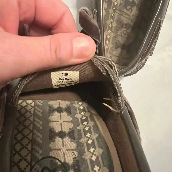 Sperry glitter silver loafers size 7.5 - Picture 6 of 9